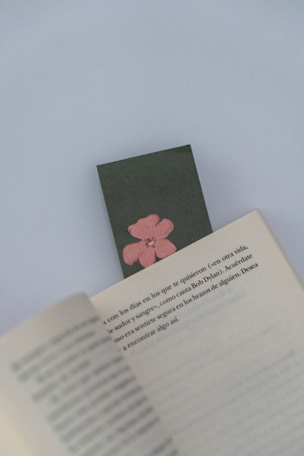 Marcapáginas flor - Imagen 3