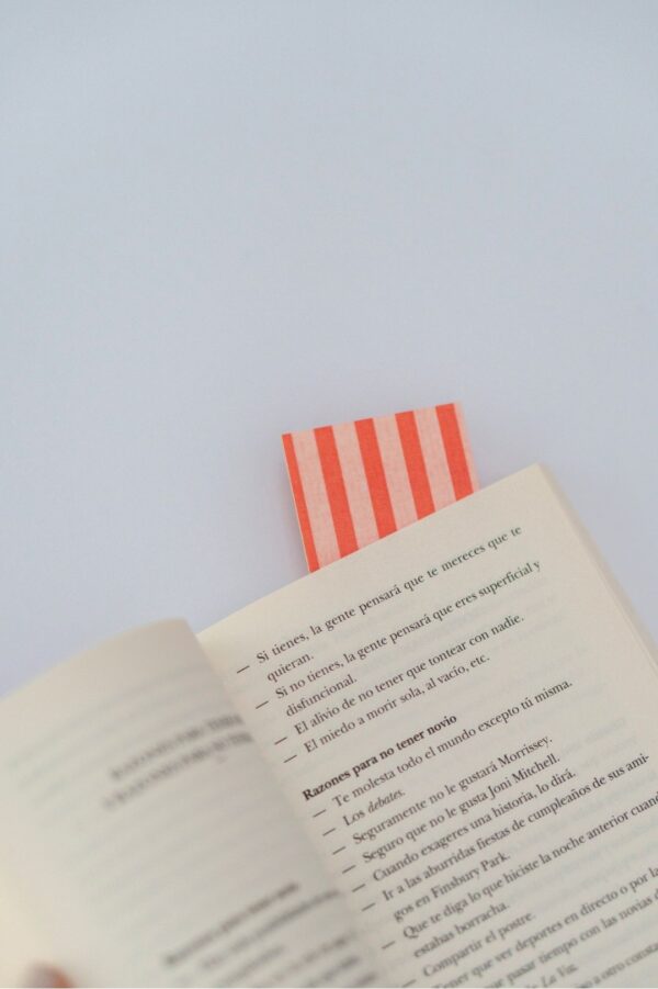Marcapáginas marinero naranja - Imagen 4