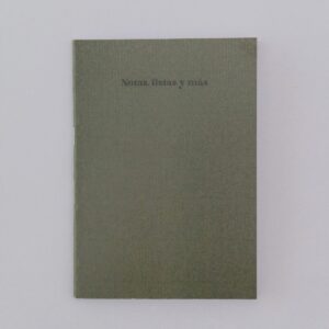 Libreta lisa verde