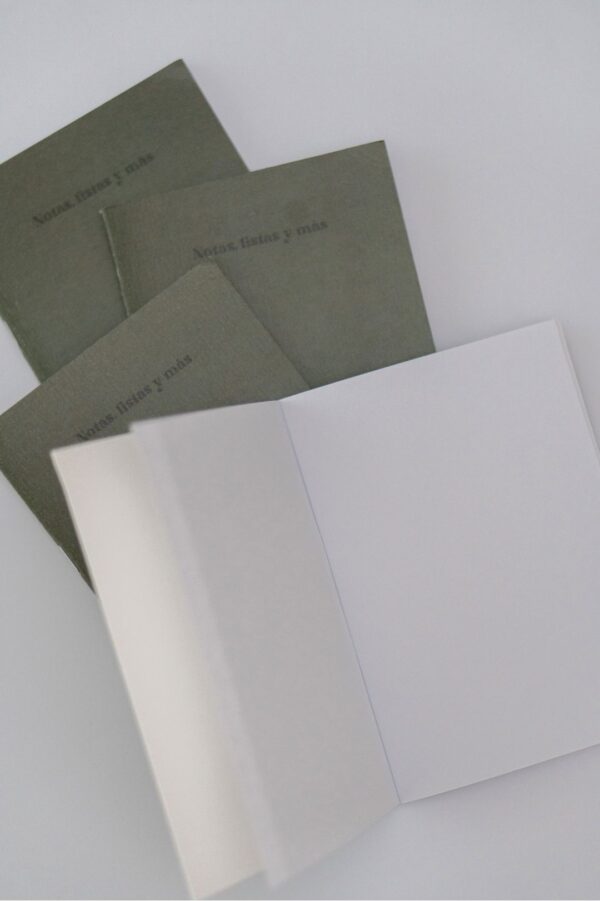 Libreta lisa verde - Imagen 6