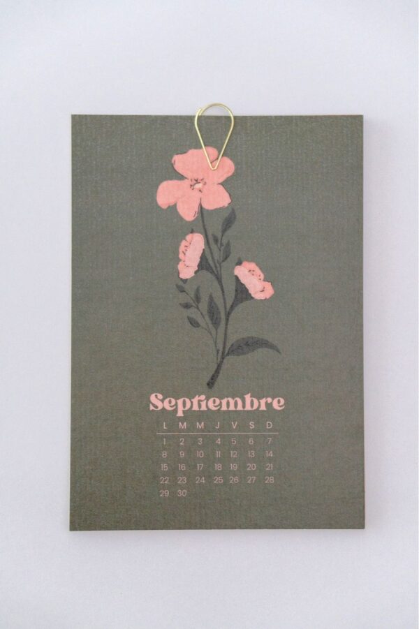 Calendario pequeño