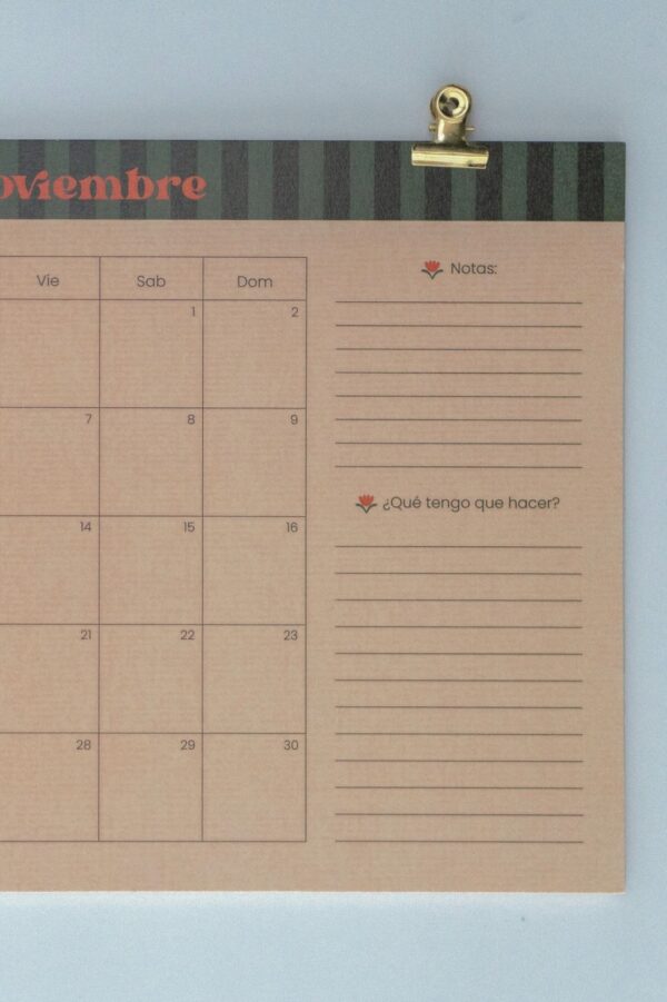 Calendario grande