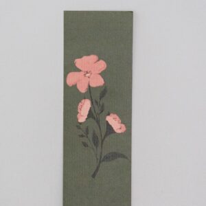 Marcapáginas flor